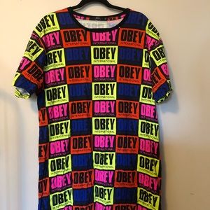 Neon Women’s Obey T-shirt dress